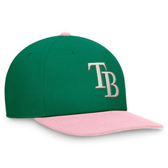 Tampa Bay Rays Nike Malachite Pro Performance Snapback Hat - Green/Pink - Nike Discount