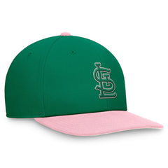 St. Louis Cardinals Nike Malachite Pro Performance Snapback Hat - Green/Pink - Nike on Sale
