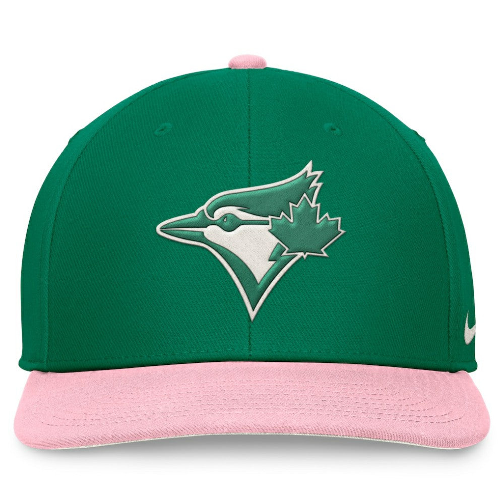 Toronto Blue Jays Nike Malachite Pro Performance Snapback Hat - Green/Pink - Nike Online