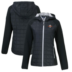San Francisco Giants Cutter & Buck Women's Cooperstown Collection Rainier Primaloft Eco Full-Zip Hybrid Jacket - Black - MLB on Sale