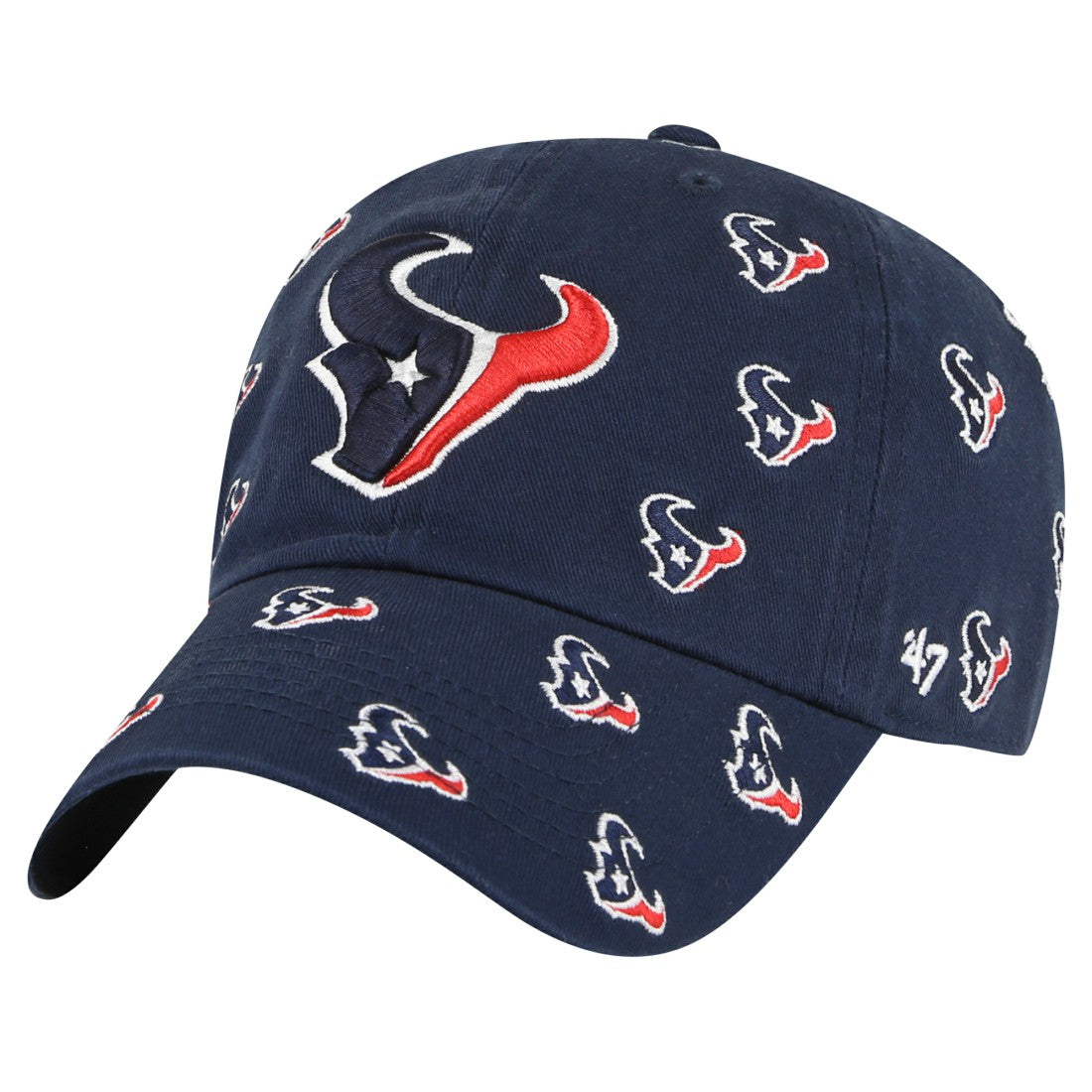 47 brand Houston Texans '47 Confetti Clean Up Adjustable Hat Navy