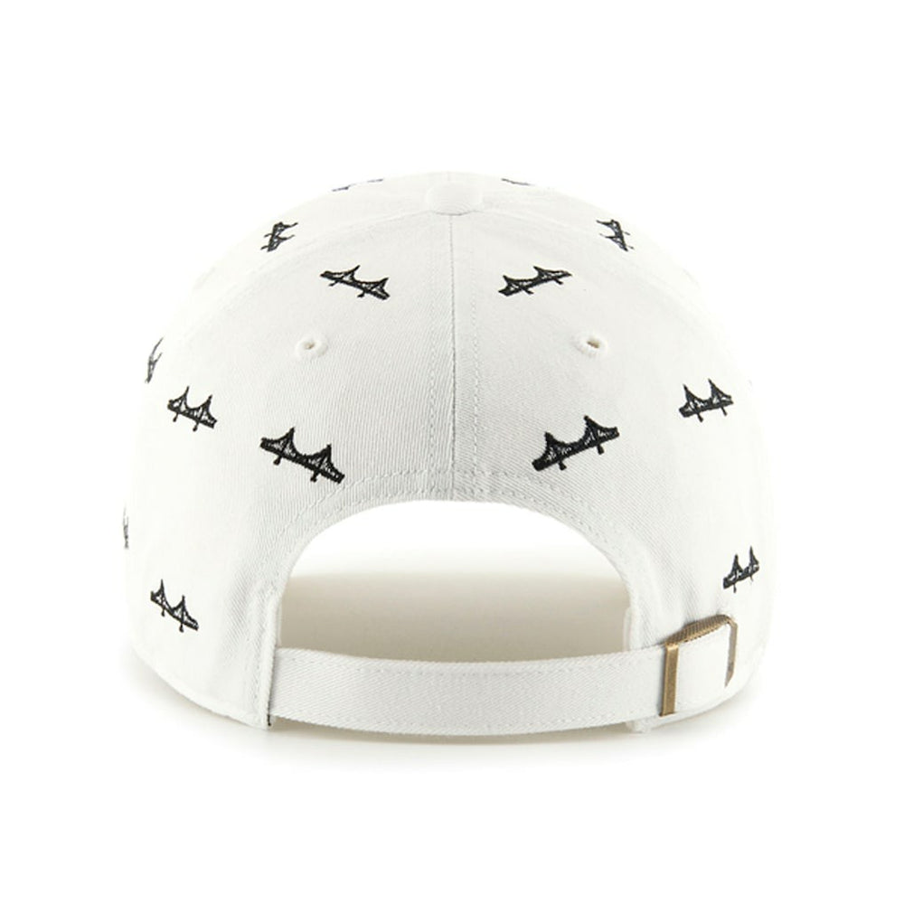 47 brand San Francisco 49ers '47 Confetti Clean Up Adjustable Hat White