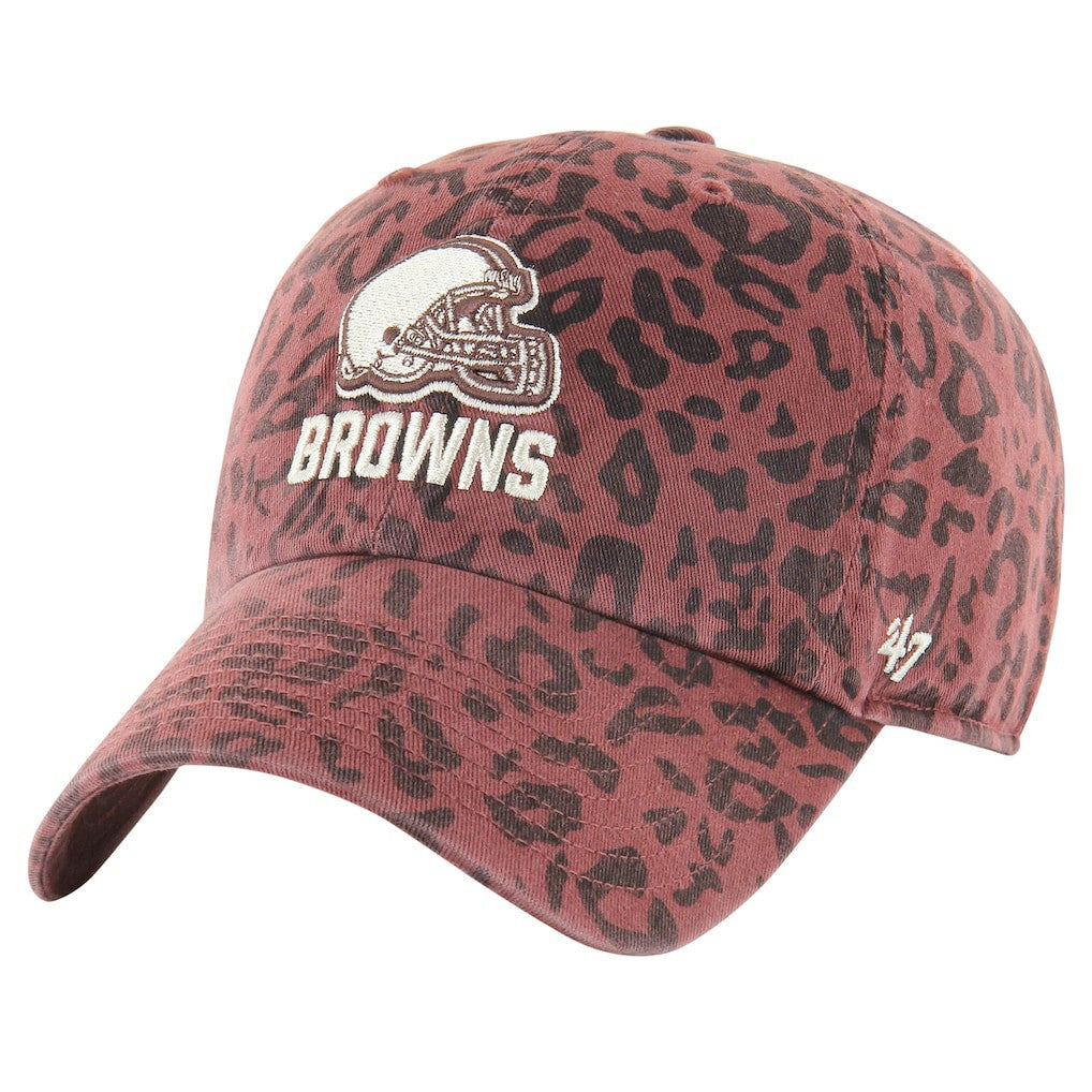 47 brand Cleveland Browns '47 Women's Tawny Clean Up Adjustable Hat Brown