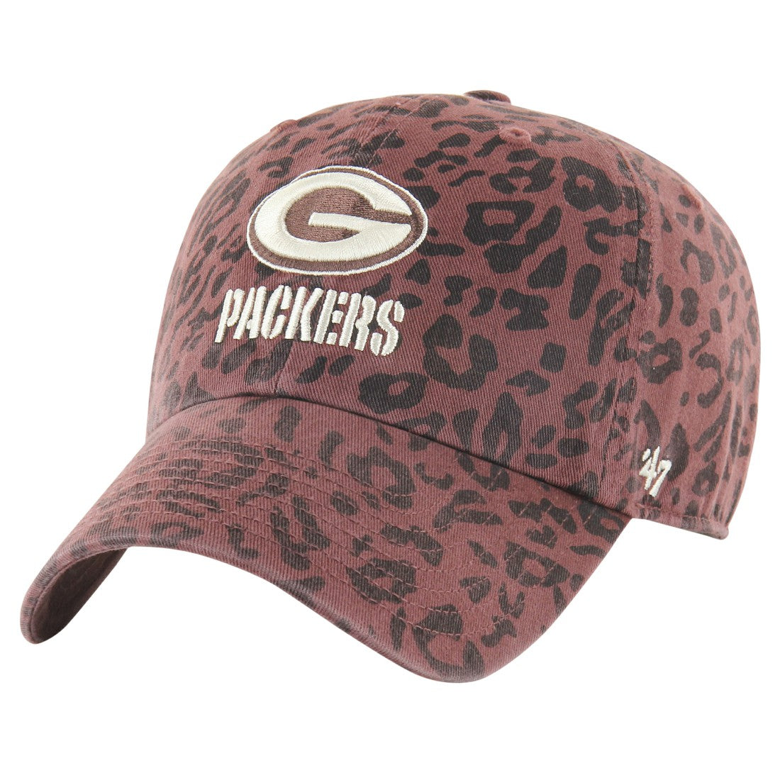 47 brand Green Bay Packers '47 Women's Tawny Clean Up Adjustable Hat Brown