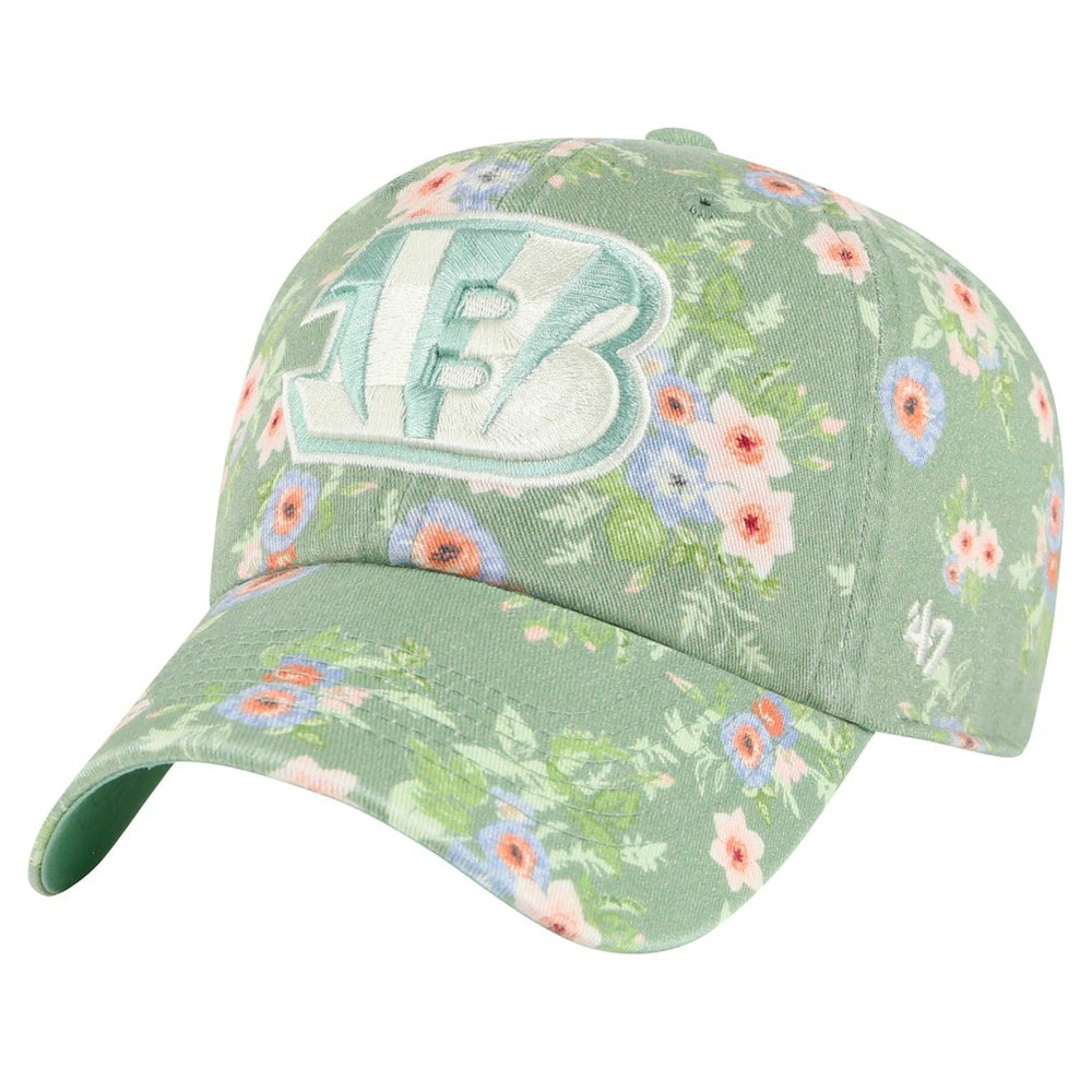 47 brand Cincinnati Bengals '47 Women's Meadow Garden Clean Up Adjustable Hat Green