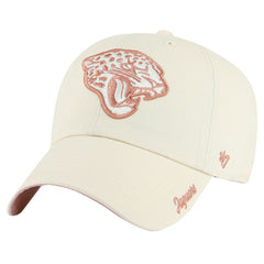47 brand Jacksonville Jaguars '47 Women's Ballpark Cheer Clean Up Adjustable Hat Natural