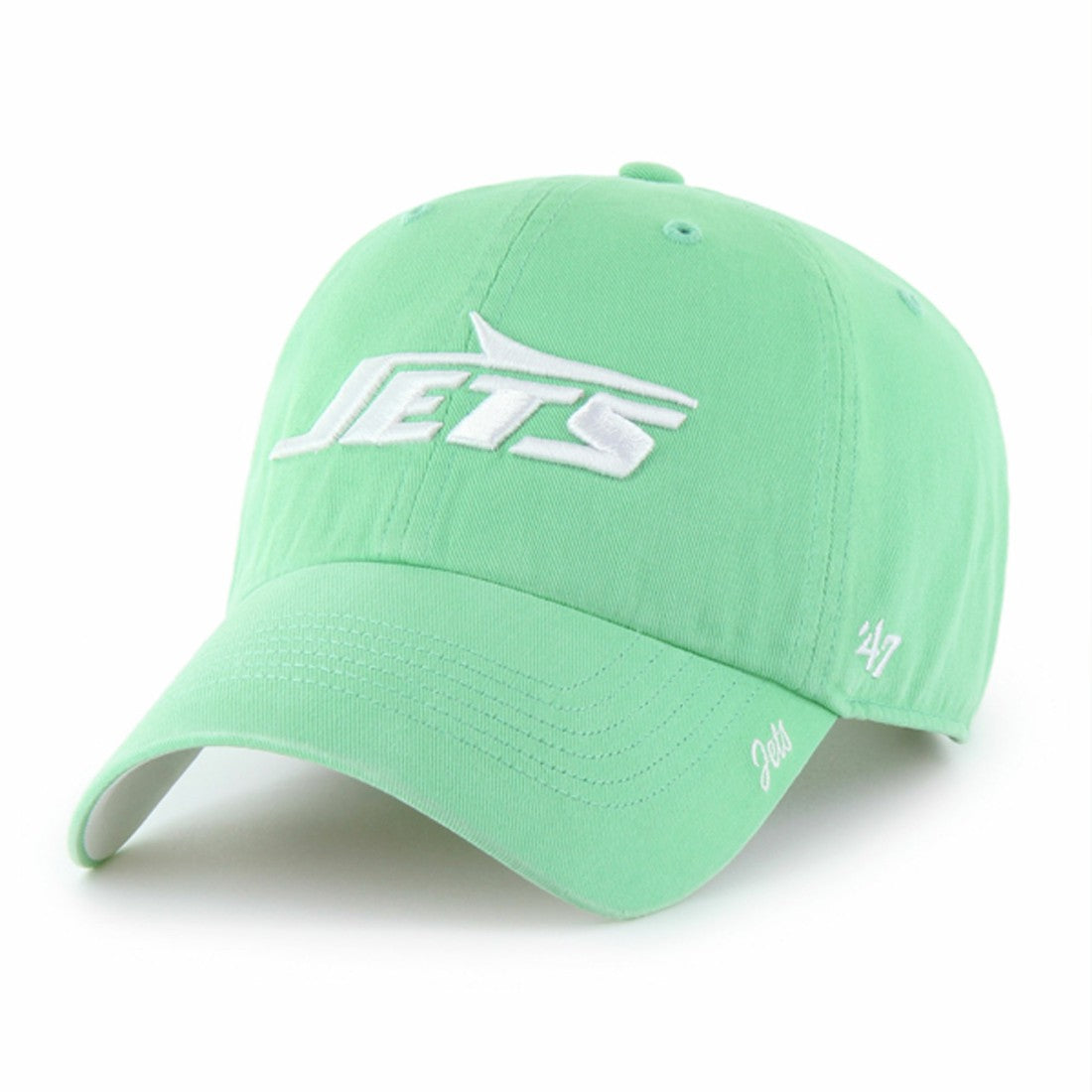 47 brand New York Jets '47 Women's Luminance Cheer Clean Up Adjustable Hat Green