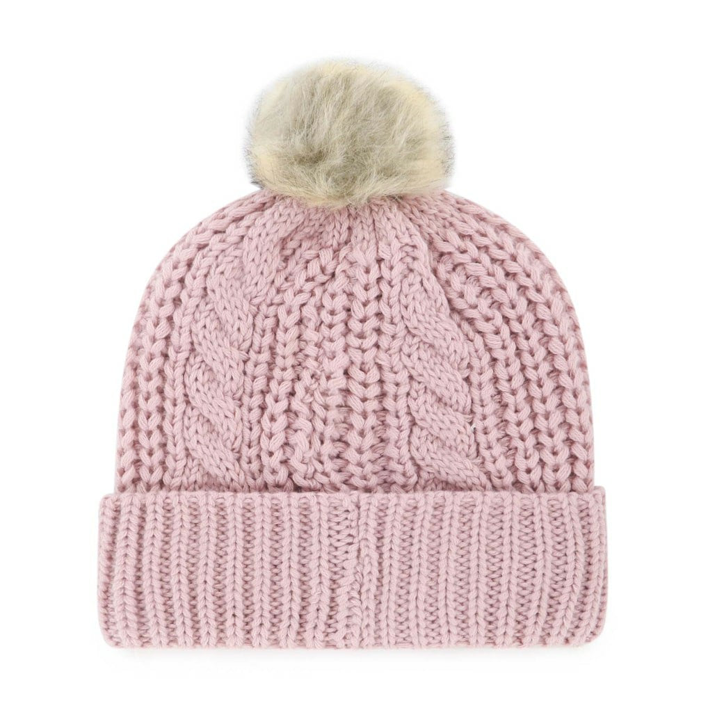 47 brand Jacksonville Jaguars '47 Women's Meeko Cuffed Knit Hat with Pom Dusty Rose