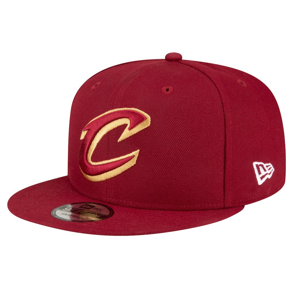 Cleveland Cavaliers Team Color 9FIFTY Snapback Hat for sale Wine | New Era Lifestyle