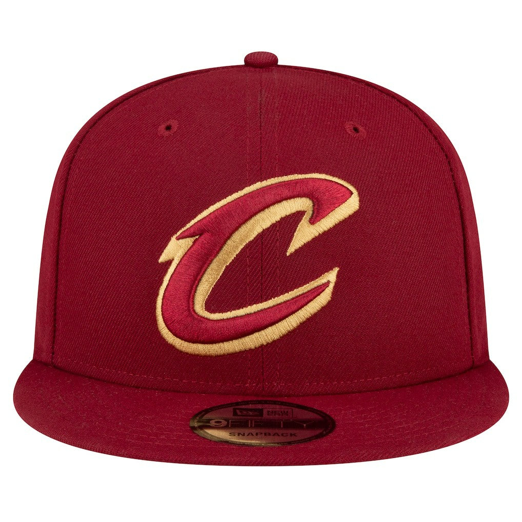 Cleveland Cavaliers Team Color 9FIFTY Snapback Hat for sale Wine | New Era Lifestyle