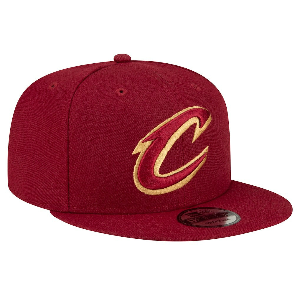 Cleveland Cavaliers Team Color 9FIFTY Snapback Hat for sale Wine | New Era Lifestyle