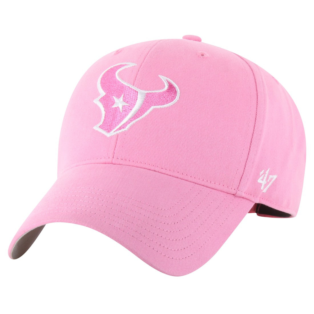 47 brand Houston Texans '47 Girls Youth Rose MVP Adjustable Hat Pink
