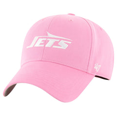47 brand New York Jets '47 Girls Youth Rose MVP Adjustable Hat Pink