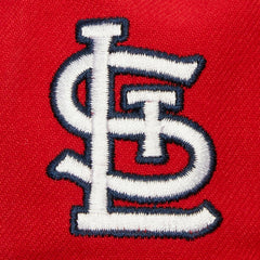 St. Louis Cardinals Mitchell & Ness Team Tagged Snapback Hat - Red - Mitchell & Ness Sale