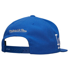 Los Angeles Dodgers Mitchell & Ness Team Tagged Snapback Hat - Royal - Mitchell & Ness Lifestyle