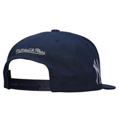 New York Yankees Mitchell & Ness Team Tagged Snapback Hat - Navy - Mitchell & Ness Discount