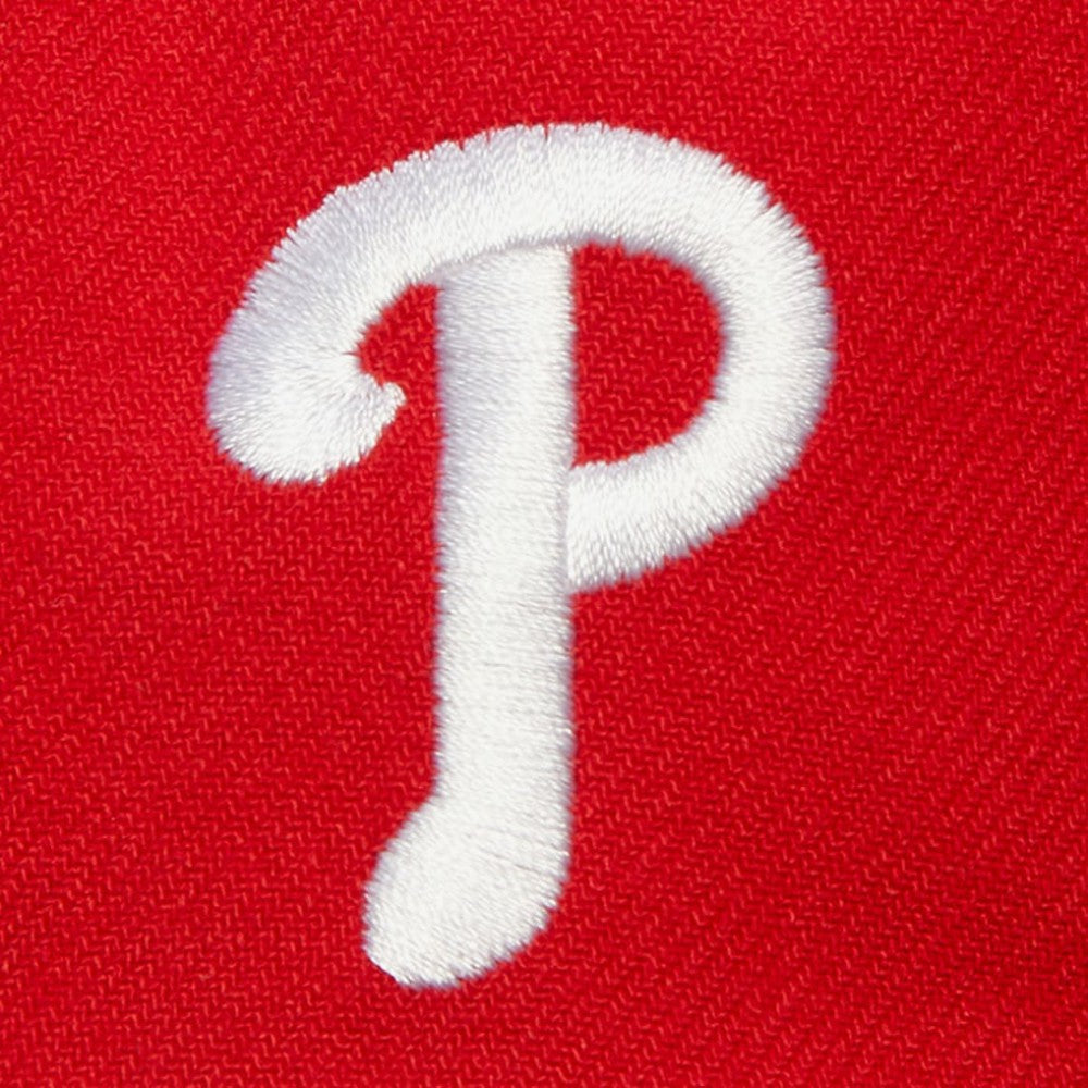 Philadelphia Phillies Mitchell & Ness Team Tagged Snapback Hat - Red - Mitchell & Ness on Sale