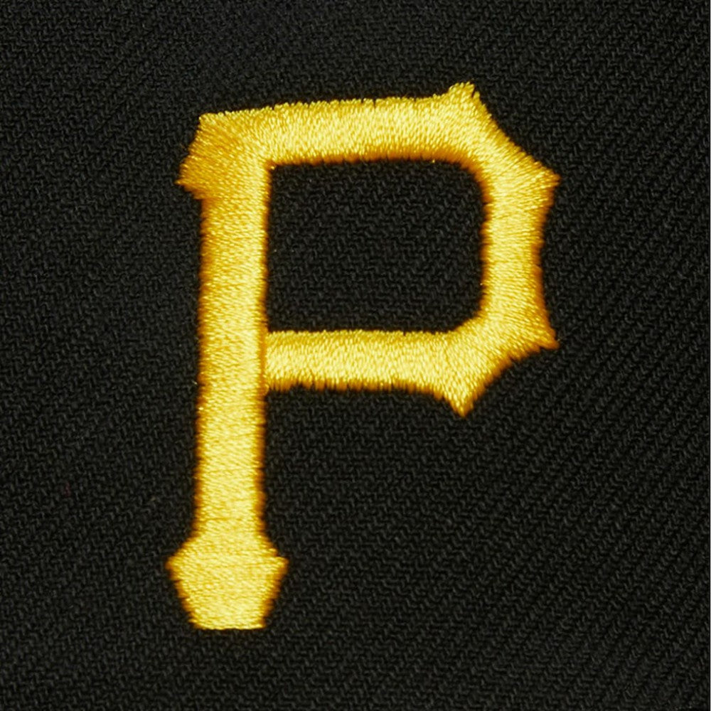Pittsburgh Pirates Mitchell & Ness Team Tagged Snapback Hat - Black - Mitchell & Ness Lifestyle