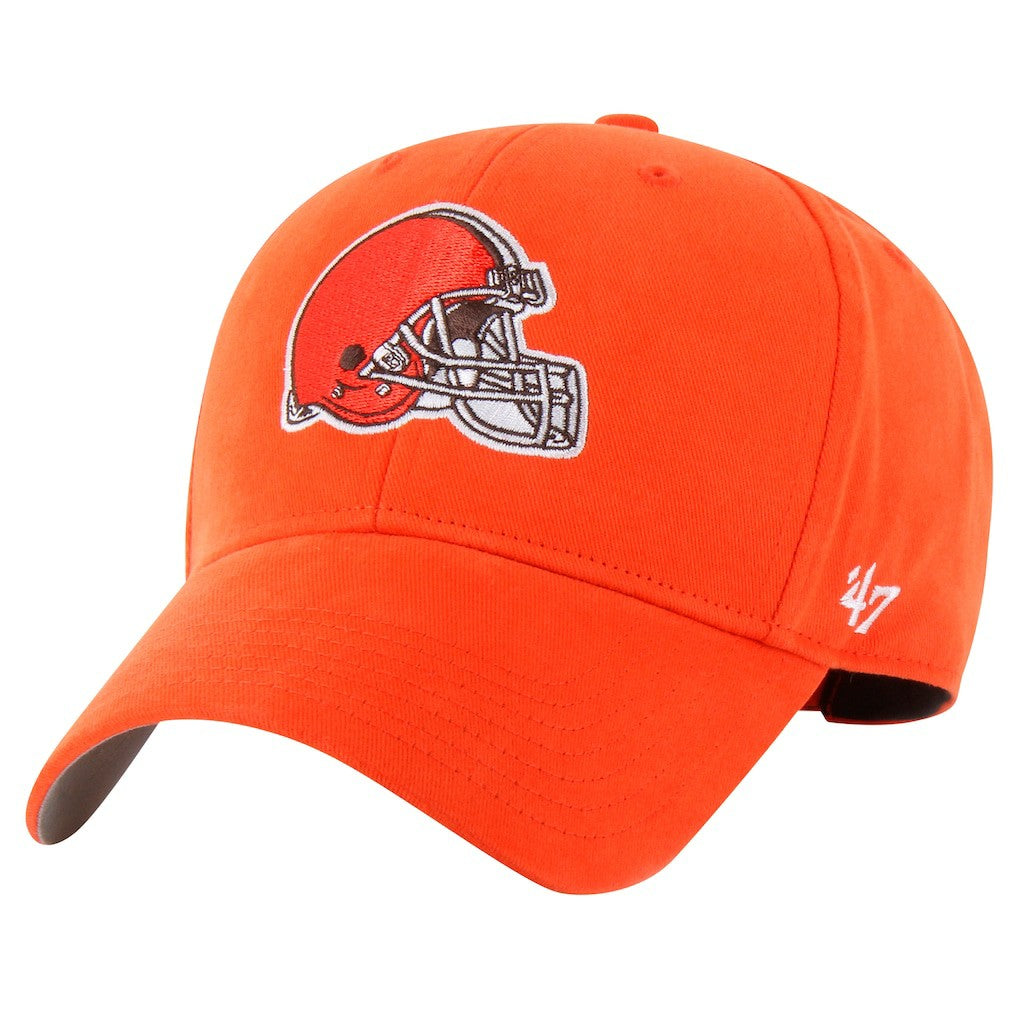 47 brand Cleveland Browns '47 Youth Secondary Logo MVP Adjustable Hat Orange