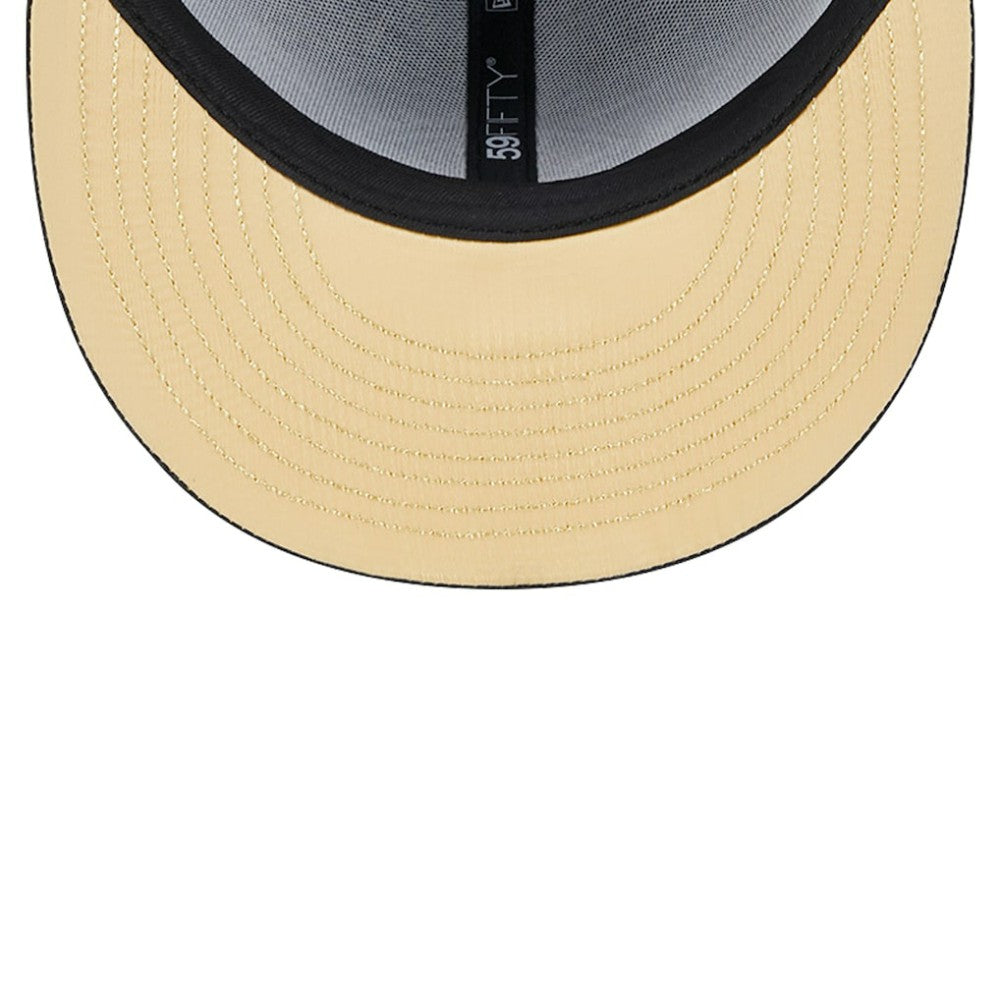 Cincinnati Reds New Era 59FIFTY Day Allover Fitted Hat - Black - New Era Sale