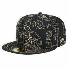 Chicago White Sox New Era 59FIFTY Day Allover Fitted Hat - Black - New Era Sale