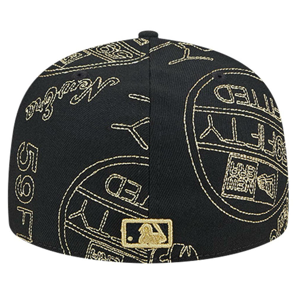 Chicago White Sox New Era 59FIFTY Day Allover Fitted Hat - Black - New Era Sale