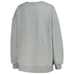 Cincinnati Bengals DKNY Sport Women's Penelope Pullover Sweatshirt Heather Charcoal