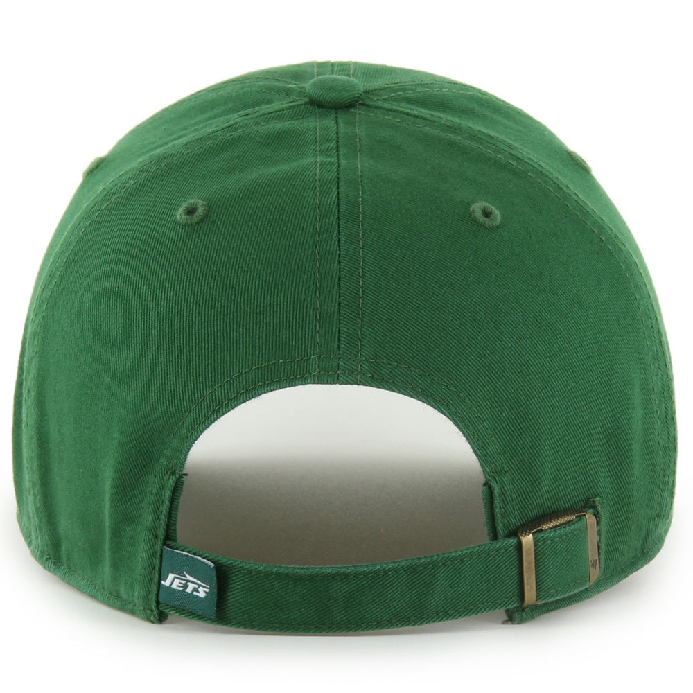 47 brand New York Jets '47 Clean Up Primary Adjustable Hat Green