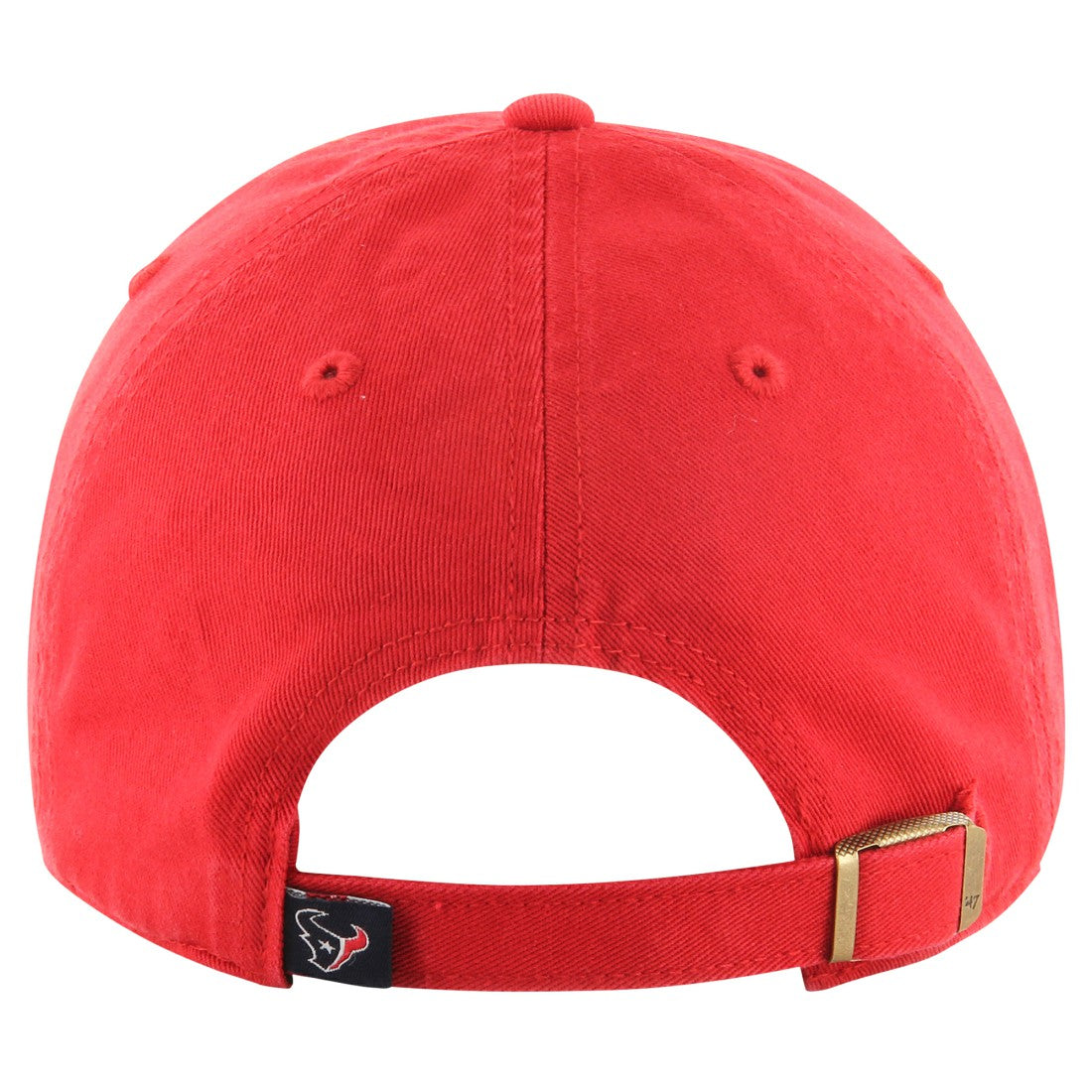 47 brand Houston Texans '47 Secondary Clean Up Adjustable Hat Red