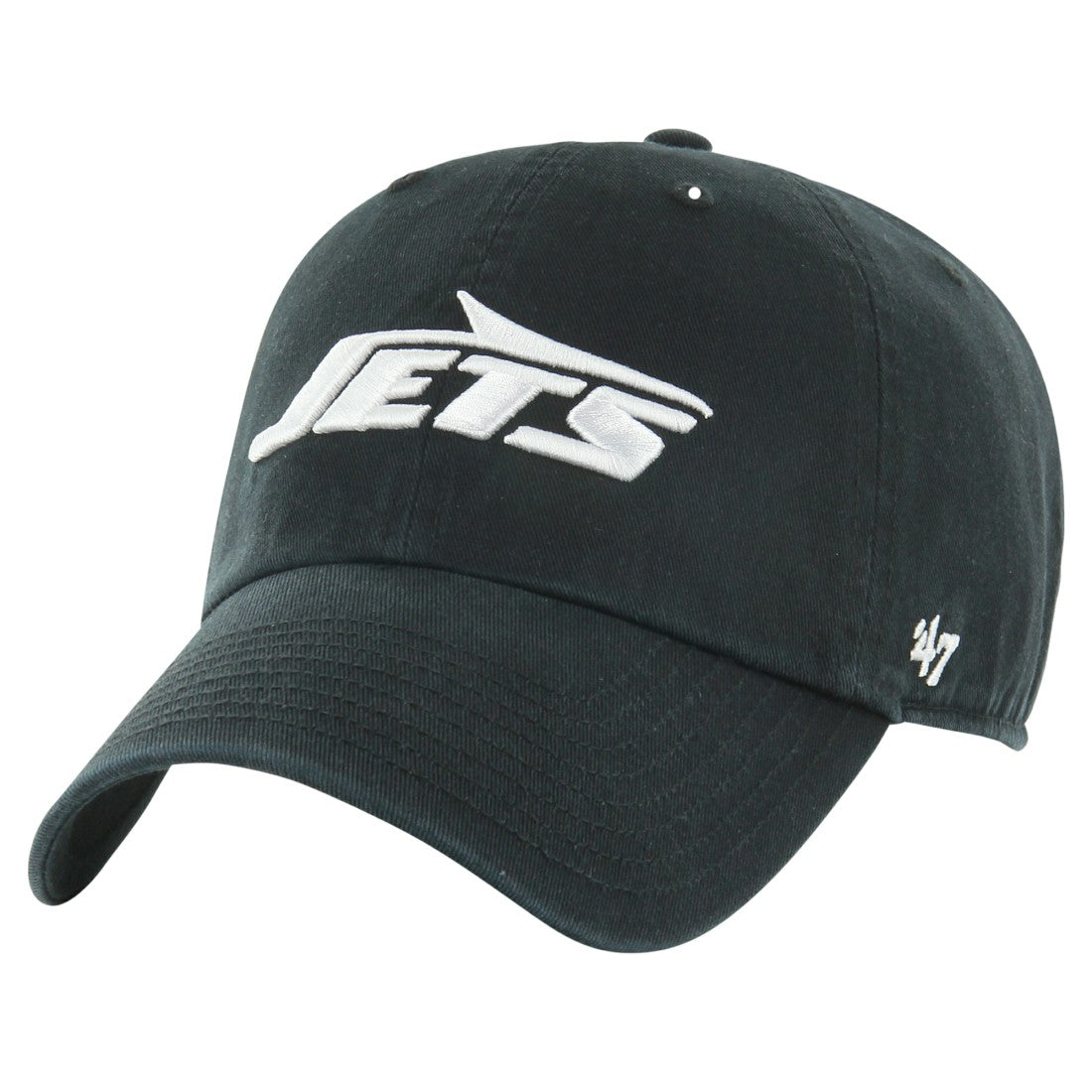 47 brand New York Jets '47 Secondary Clean Up Adjustable Hat Black