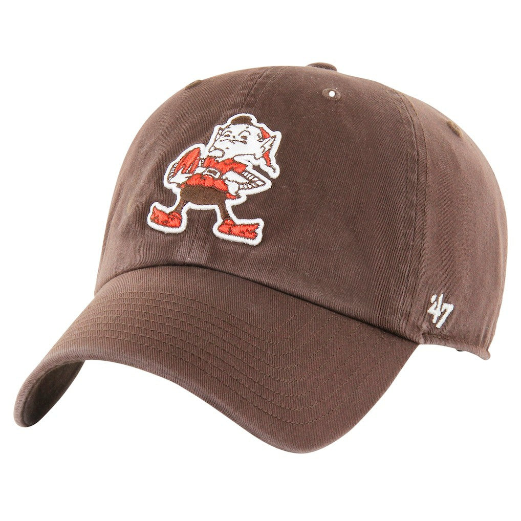47 brand Cleveland Browns '47 Clean Up Adjustable Hat Brown