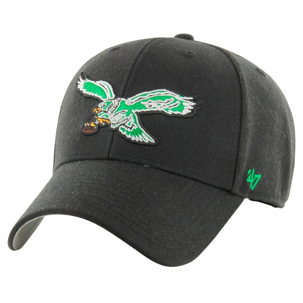 47 brand Philadelphia Eagles '47 MVP Adjustable Hat Black