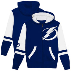 Tampa Bay Lightning Preschool Face Off Full-Zip Hoodie - Blue - NHL 200983897