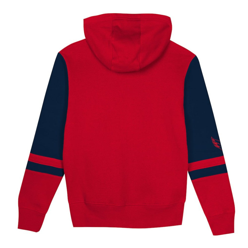 Washington Capitals Preschool Face Off Full-Zip Hoodie - Red - NHL 200983927