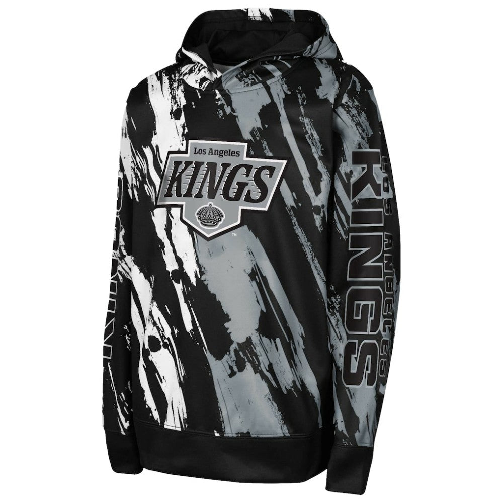 Los Angeles Kings Youth Master Snipe Pullover Hoodie - Black - NHL 200984058