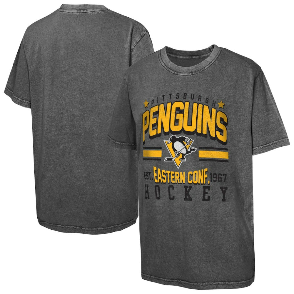 Pittsburgh Penguins Youth Sure Short T-Shirt - Black - NHL 200984145
