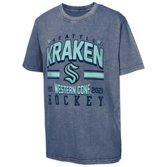 Seattle Kraken Youth Sure Short T-Shirt - Navy - NHL 200984168