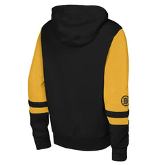 Boston Bruins Youth Face Off Full-Zip Hoodie - Black - NHL 200984208