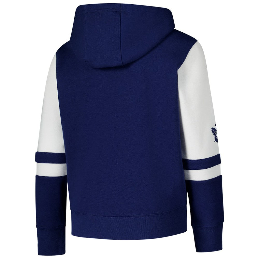 Toronto Maple Leafs Youth Face Off Full-Zip Hoodie - Blue - NHL 200984220