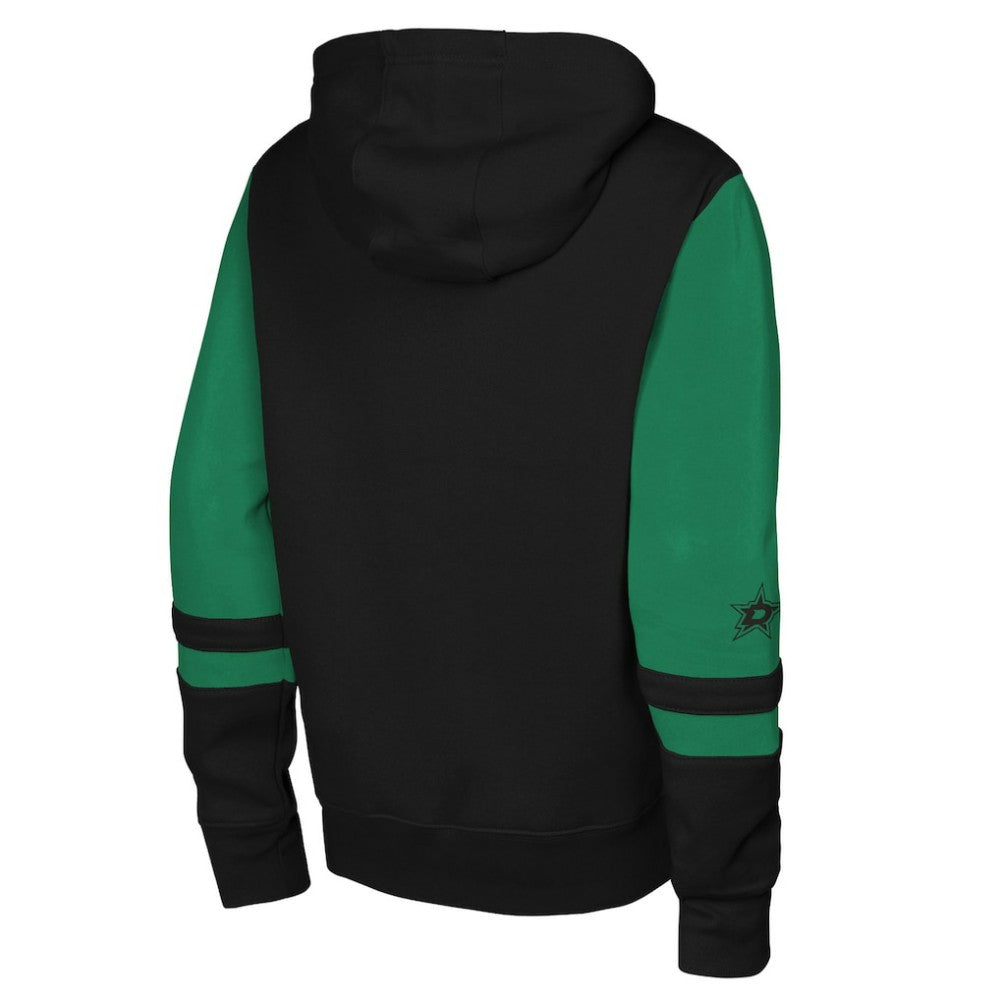 Dallas Stars Youth Face Off Full-Zip Hoodie - Black - NHL 200984228