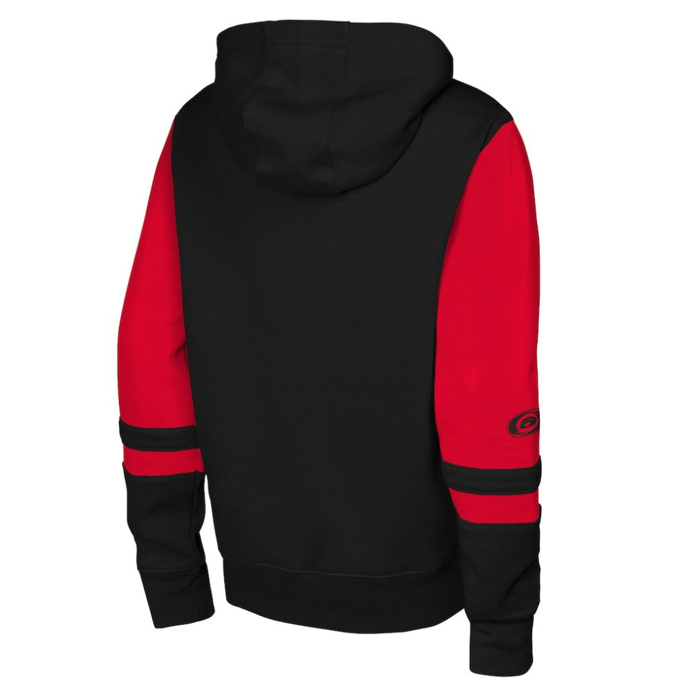 Carolina Hurricanes Youth Face Off Full-Zip Hoodie - Black - NHL 200984231