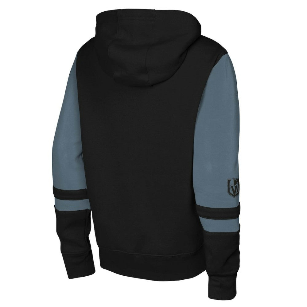 Vegas Golden Knights Youth Face Off Full-Zip Hoodie - Black - NHL 200984232