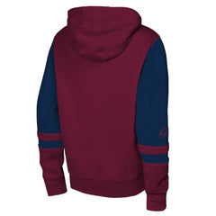 Colorado Avalanche Youth Face Off Full-Zip Hoodie - Burgundy - NHL 200984233