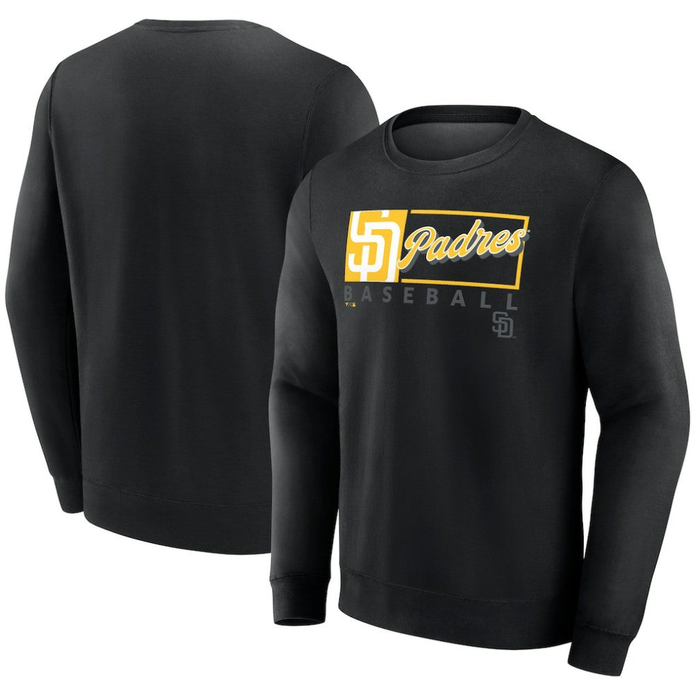 San Diego Padres Profile Big & Tall Pullover Sweatshirt - Black - MLB on Sale