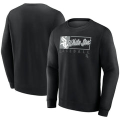 Chicago White Sox Profile Big & Tall Pullover Sweatshirt - Black - MLB Lifestyle