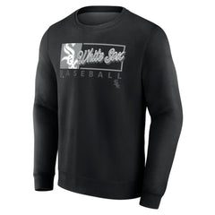 Chicago White Sox Profile Big & Tall Pullover Sweatshirt - Black - MLB Lifestyle