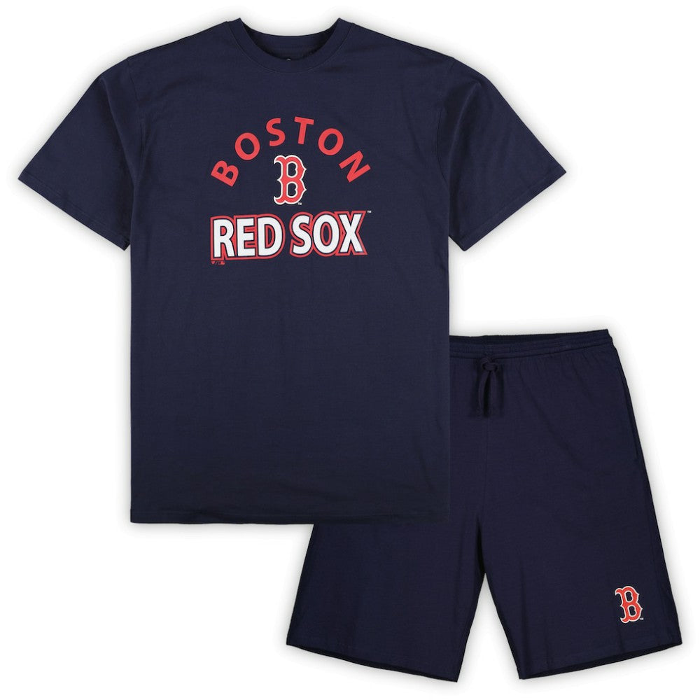 Boston Red Sox Profile Big & Tall T-Shirt & Shorts Combo Set - MLB on Sale