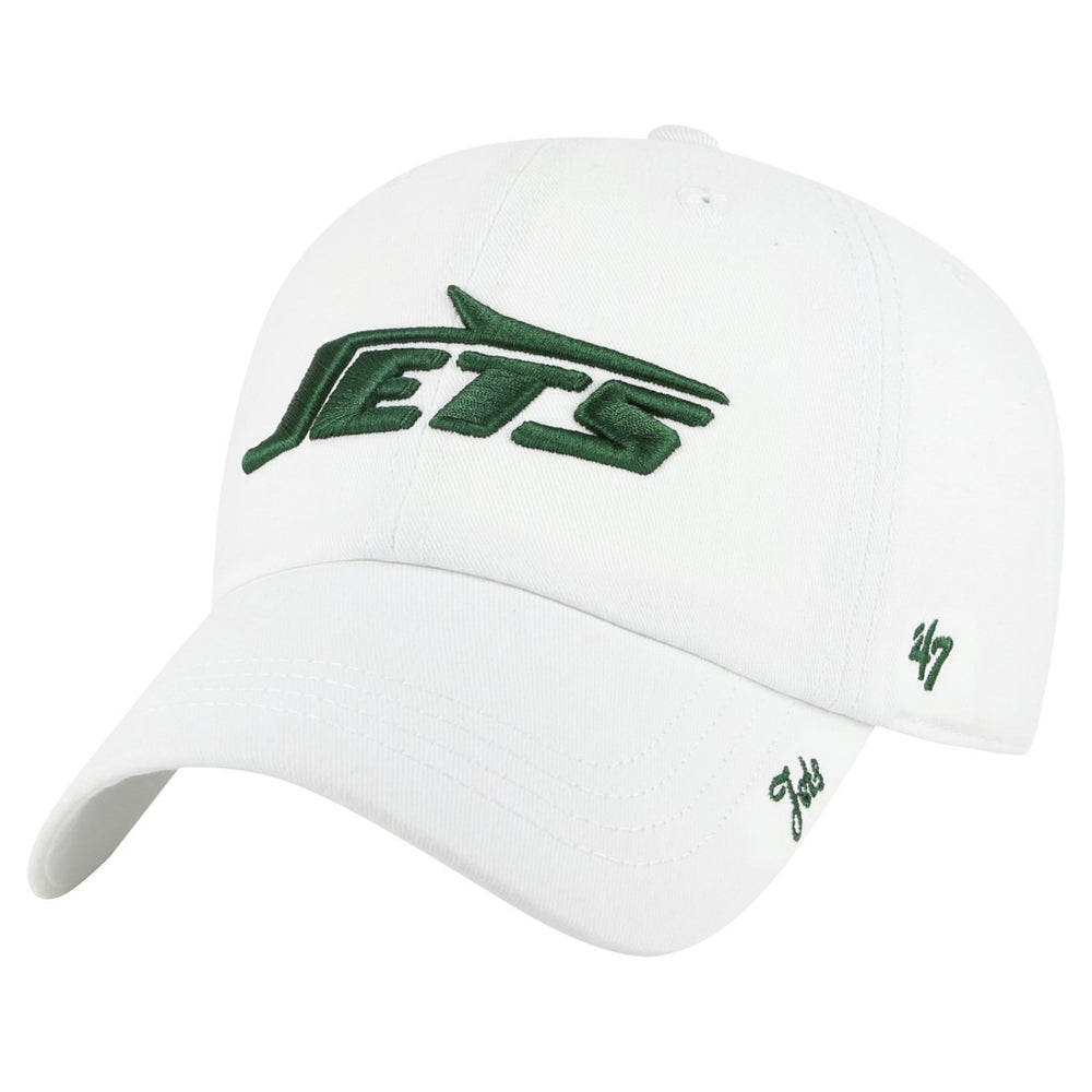 47 brand New York Jets '47 Women's Miata Clean Up Adjustable Hat White