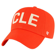 47 brand Cleveland Browns '47 Women's Finely Clean Up Adjustable Hat Orange