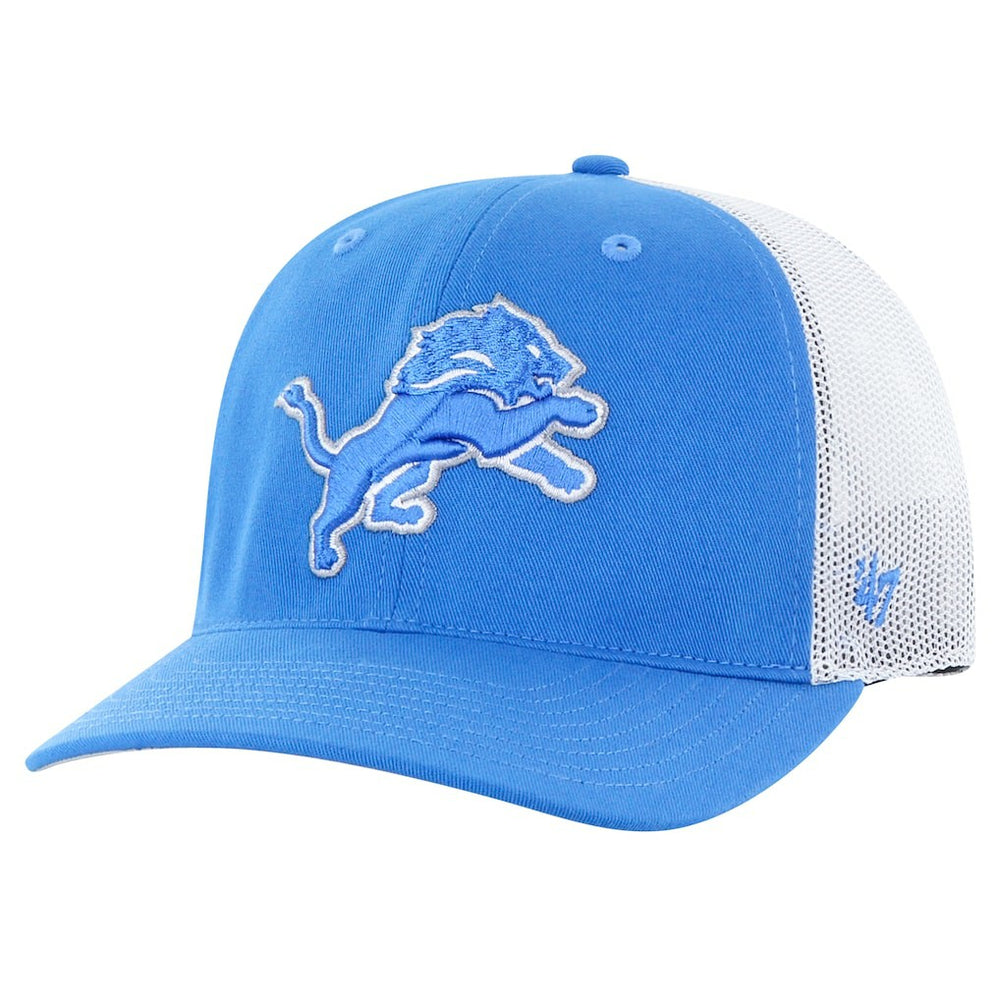 47 brand Detroit Lions '47 Youth Trucker Adjustable Hat Blue/White
